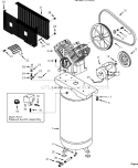 Part Location Diagram of PU016702AJ Campbell Hausfeld Flywheel